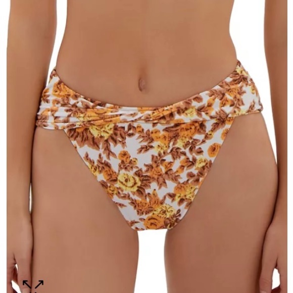 Jonathan Simkhai Women Bailee Twist Front Bikini Swim Bottom Size S - Picture 4 of 6